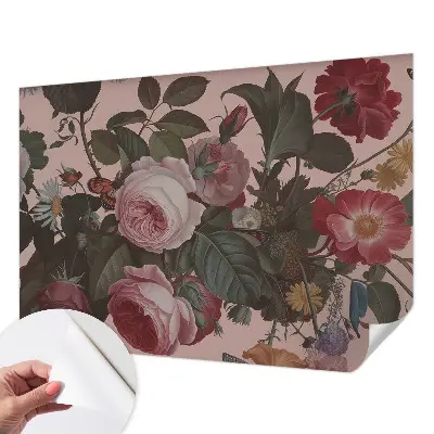 48D-Fototapete z floraler Eleganz