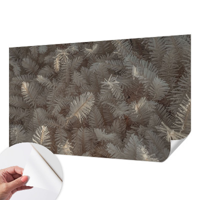 48D-Fototapete fürs Wohnzimmer Gefrorene Zweige