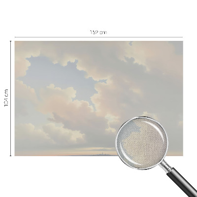 Fototapete nach Maß mit pastellfarbenem Himmel