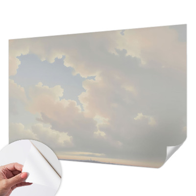 Fototapete nach Maß mit pastellfarbenem Himmel