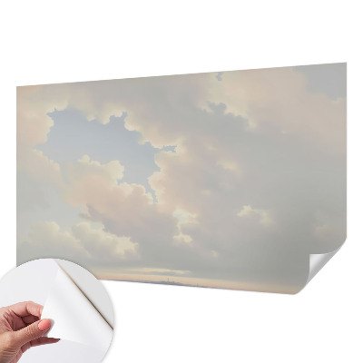 Fototapete nach Maß mit pastellfarbenem Himmel