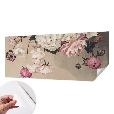 Motivtapete nach Maß Romantische Blumen