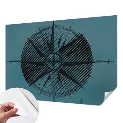 Hochwertige Bildtapete Seekompass