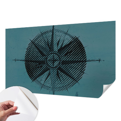 Hochwertige Bildtapete Seekompass