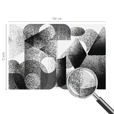 Selbstklebende Fototapete Geometrische Formen