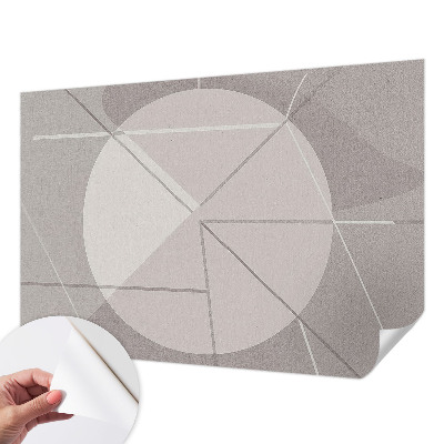 49D-Fototapete mit abstrakter Geometrie