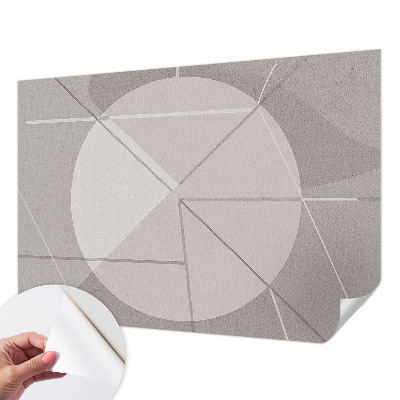 49D-Fototapete mit abstrakter Geometrie