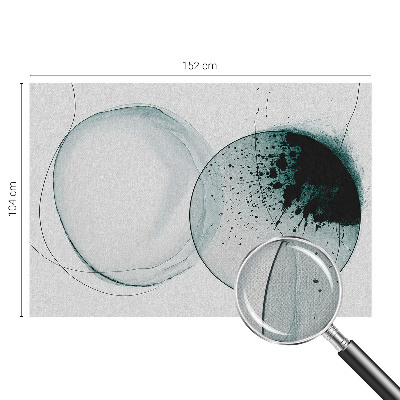 Fototapete nach Maß Grüne Kreise