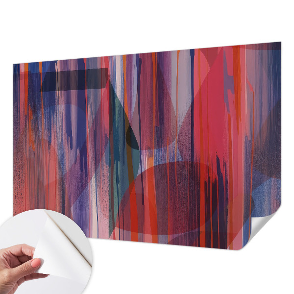 49D-Fototapete fürs Schlafzimmer Regenbogenstreifen