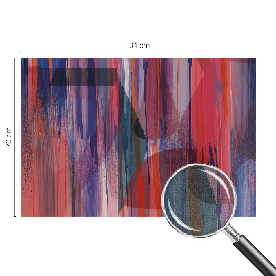 49D-Fototapete fürs Schlafzimmer Regenbogenstreifen