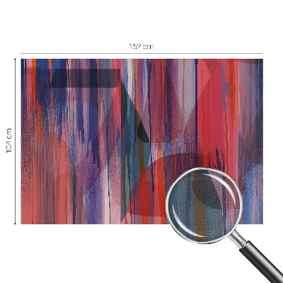 49D-Fototapete fürs Schlafzimmer Regenbogenstreifen