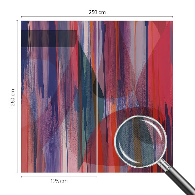 49D-Fototapete fürs Schlafzimmer Regenbogenstreifen