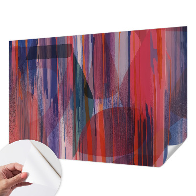 49D-Fototapete fürs Schlafzimmer Regenbogenstreifen