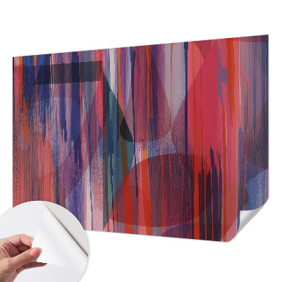 49D-Fototapete fürs Schlafzimmer Regenbogenstreifen