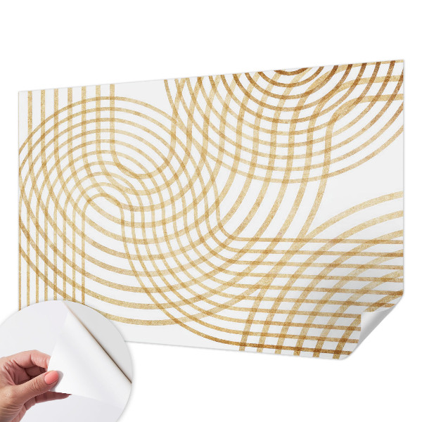 Motivtapete nach Maß Geometrische Webmuster