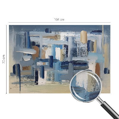 Hochwertige Bildtapete Abstraktionspinsel