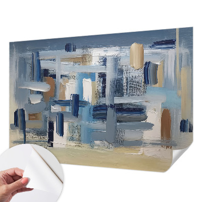 Hochwertige Bildtapete Abstraktionspinsel