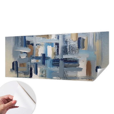 Hochwertige Bildtapete Abstraktionspinsel