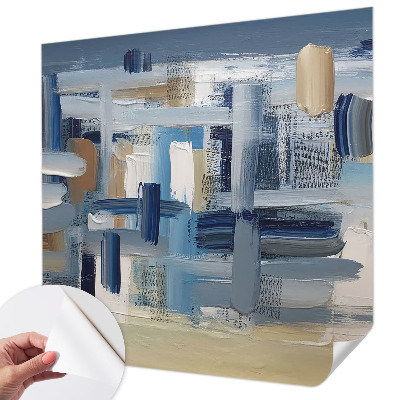 Hochwertige Bildtapete Abstraktionspinsel