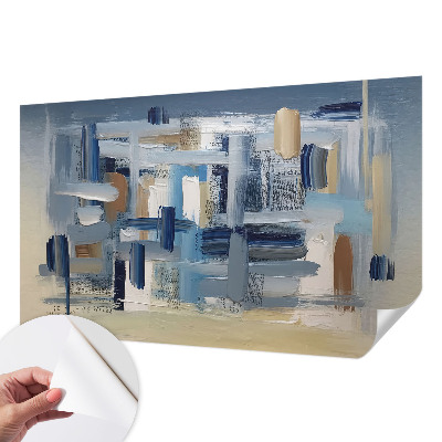 Hochwertige Bildtapete Abstraktionspinsel