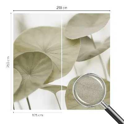 Selbstklebende Fototapete für die Wand mit natürlichem, elegantem Motiv