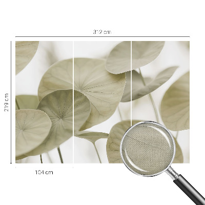 Selbstklebende Fototapete für die Wand Natürliche Eleganz