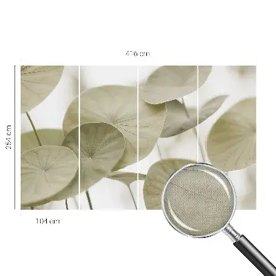 Selbstklebende Fototapete für die Wand mit natürlichem, elegantem Motiv