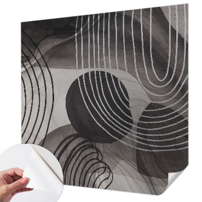 Selbstklebende Fototapete fürs Schlafzimmer Harmonie der Formen