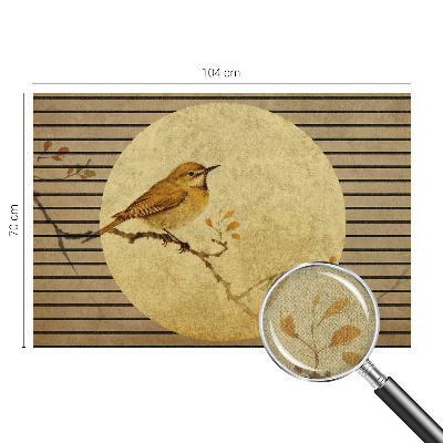 50D-Fototapete Harmonievogel