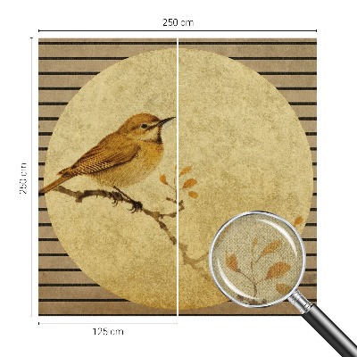 50D-Fototapete Harmonievogel