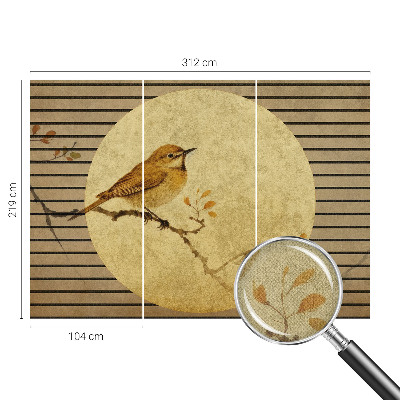 50D-Fototapete Harmonievogel