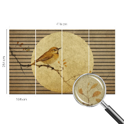 50D-Fototapete Harmonievogel