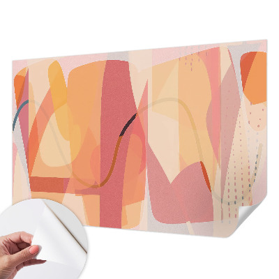 Vintage tapete Farbenfrohe Abstraktion