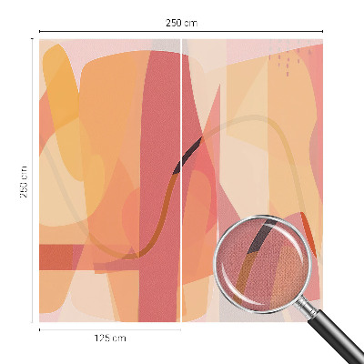 Vintage tapete Farbenfrohe Abstraktion