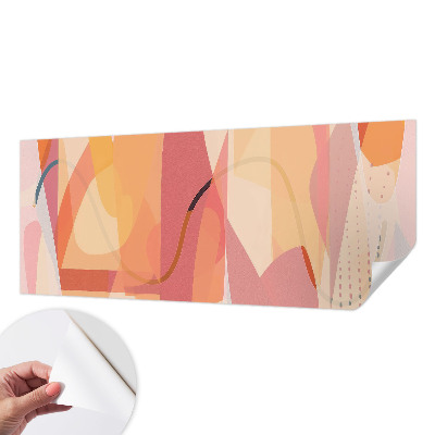 Vintage tapete Farbenfrohe Abstraktion