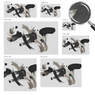 50D-Fototapete fürs Wohnzimmer Abstrakter Ausdruck