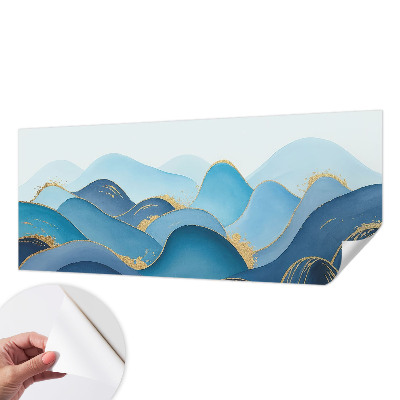 50D-Fototapete fürs Schlafzimmer hügelige Landschaft