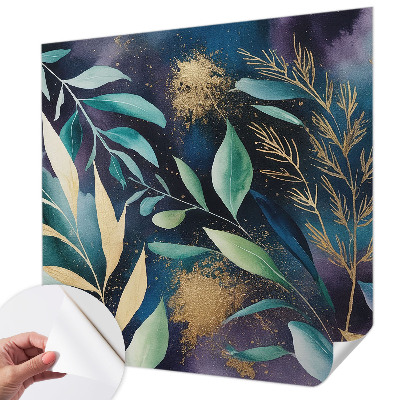 Hochwertige Bildtapete Botanische Blätter