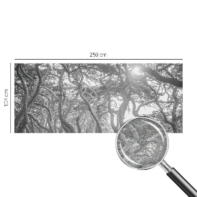 Vintage tapete Atmosphärischer Wald