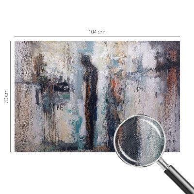 51D-Fototapete mit einer mysteriösen Gestalt als Motiv