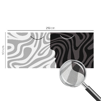 Selbstklebende Fototapete fürs Kinderzimmer Abstrakte Gesichter