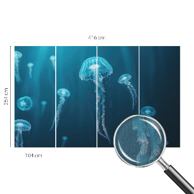 Fototapete in 3D-Optik Maritime Eleganz