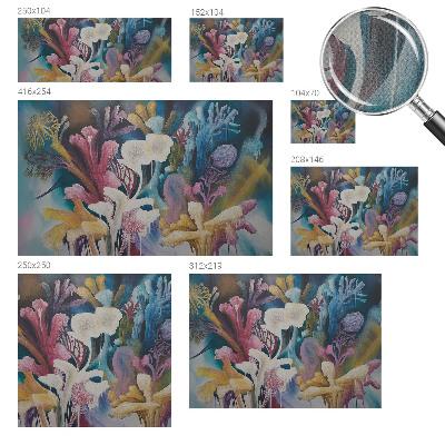 Fototapete nach Maß Blumenexplosion