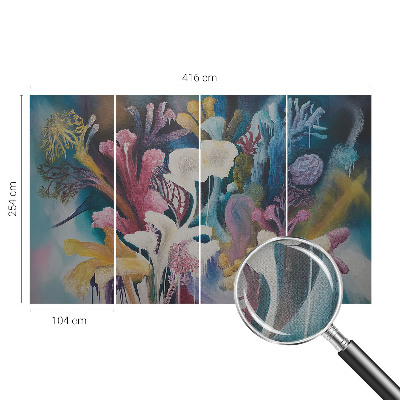 Fototapete nach Maß mit Blumenexplosion