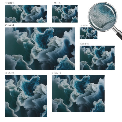 51D-Fototapete fürs Schlafzimmer Meereswellen