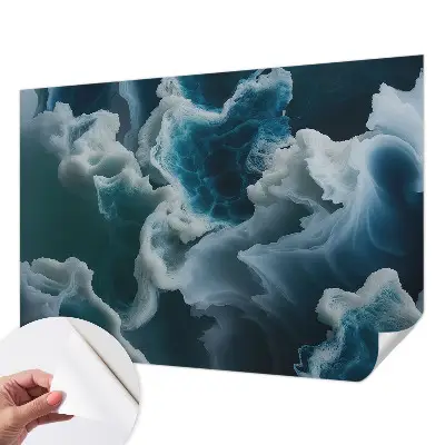 51D-Fototapete fürs Schlafzimmer mit Motiv Meereswellen