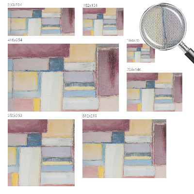 Moderne Fototapete nach Maß Geometrische Formen