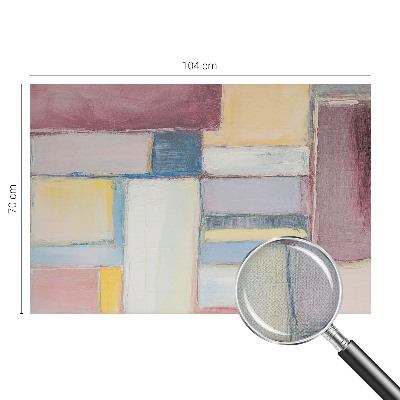 Moderne Fototapete nach Maß mit geometrischem Formenmotiv