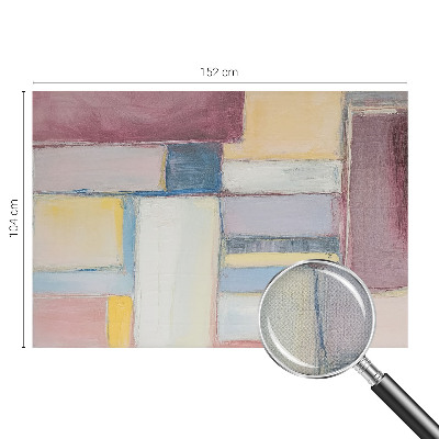 Moderne Fototapete nach Maß mit geometrischem Formenmotiv