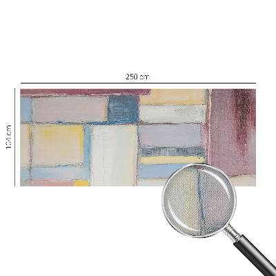 Moderne Fototapete nach Maß mit geometrischem Formenmotiv